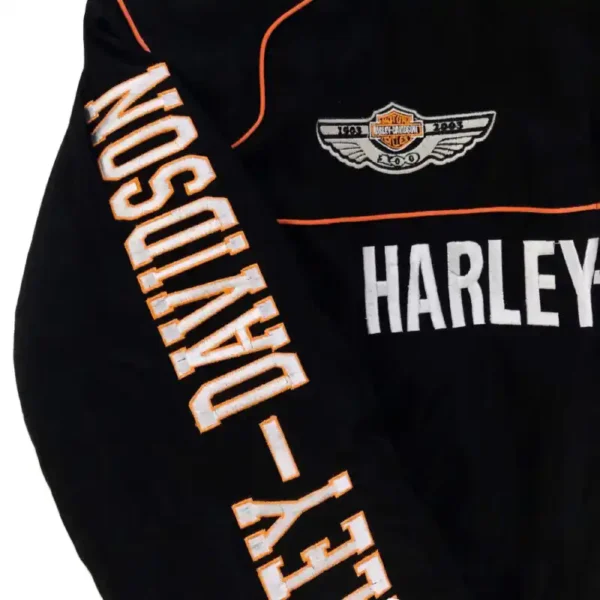 Vintage Racing Jacket Black 100th Anniversary - Image 2