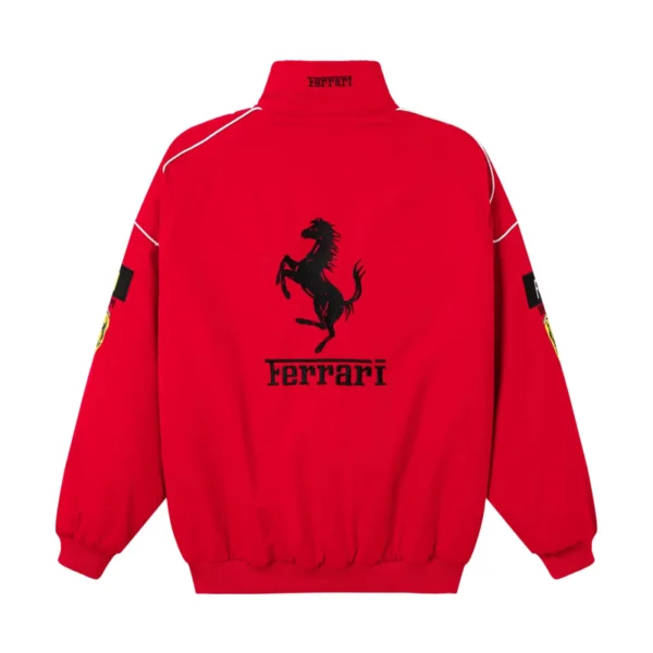 Vintage Racing f1 Jacket Red - Image 3