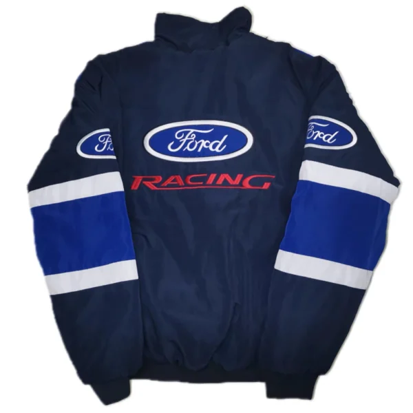 Racing Vintage Jacket Blue - Image 2