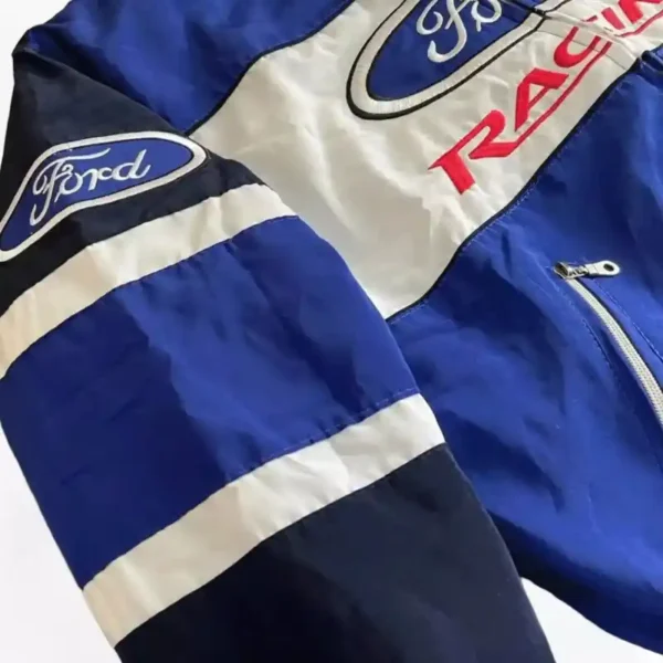 Racing Vintage Jacket Blue - Image 3