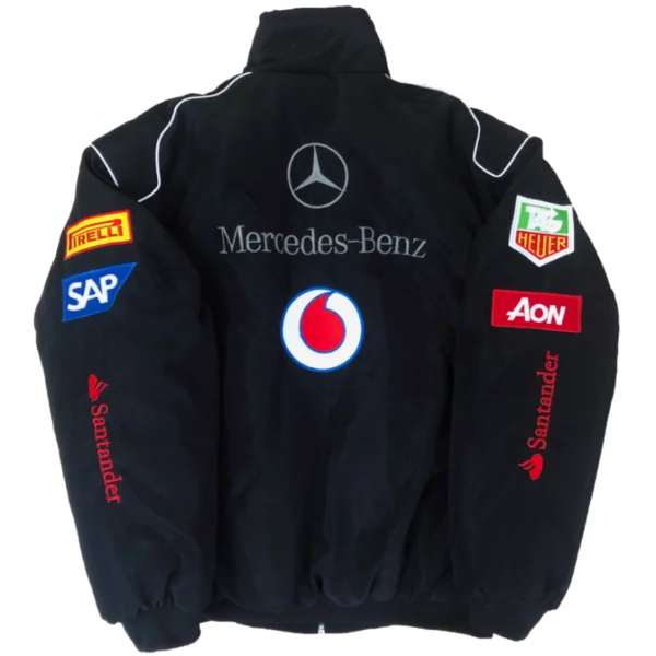 F1 Racing Jacket Black - Image 2