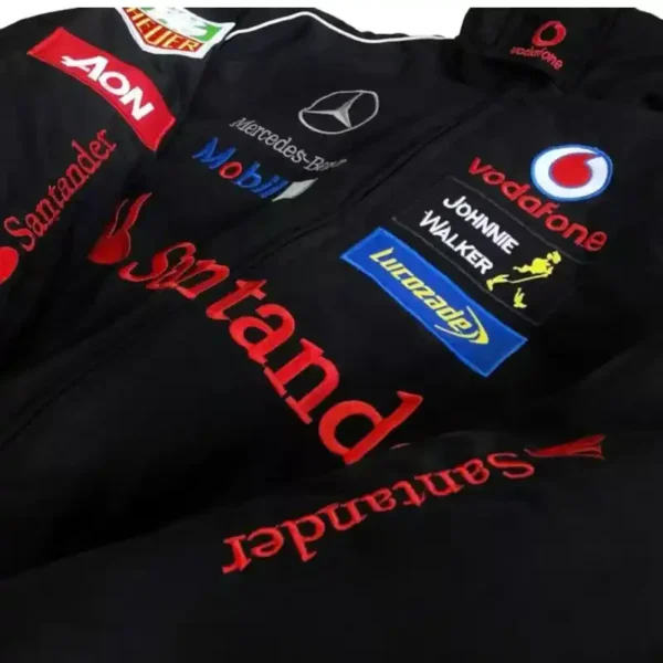 F1 Racing Jacket Black - Image 5