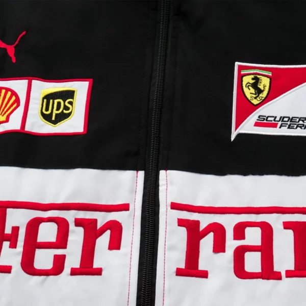 Vintage Racing f1 Jacket White - Image 7