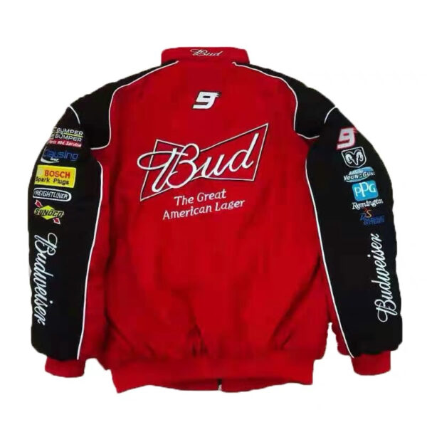 Red Vintage Racing Jacket - Image 2
