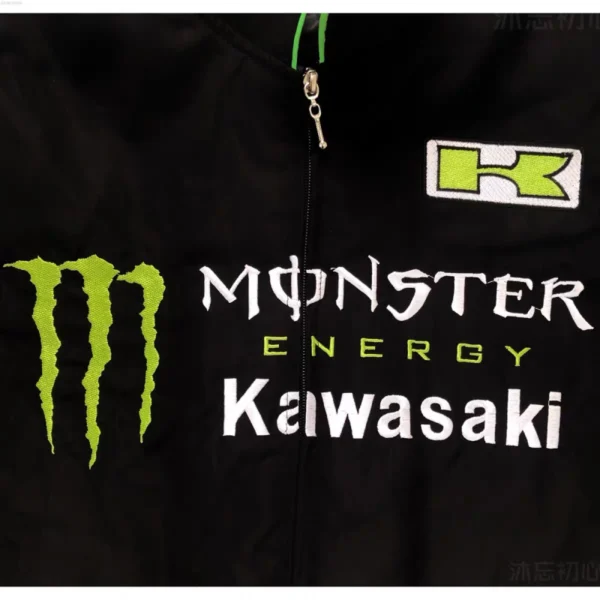 Vintage Monster Jacket Green - Image 3
