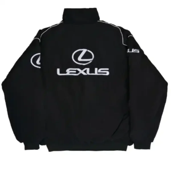 LEX Vintage Racing Jacket Black - Image 2