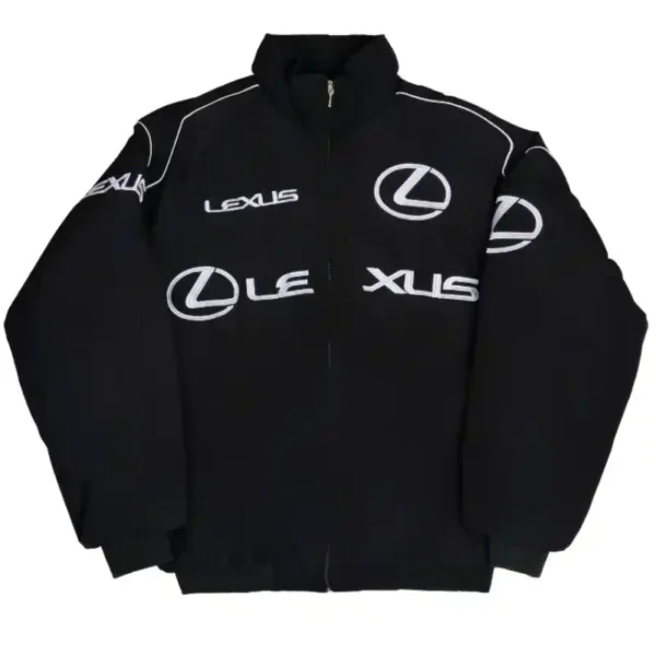 LEX Vintage Racing Jacket Black