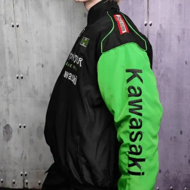 Vintage Monster Jacket Green - Image 4