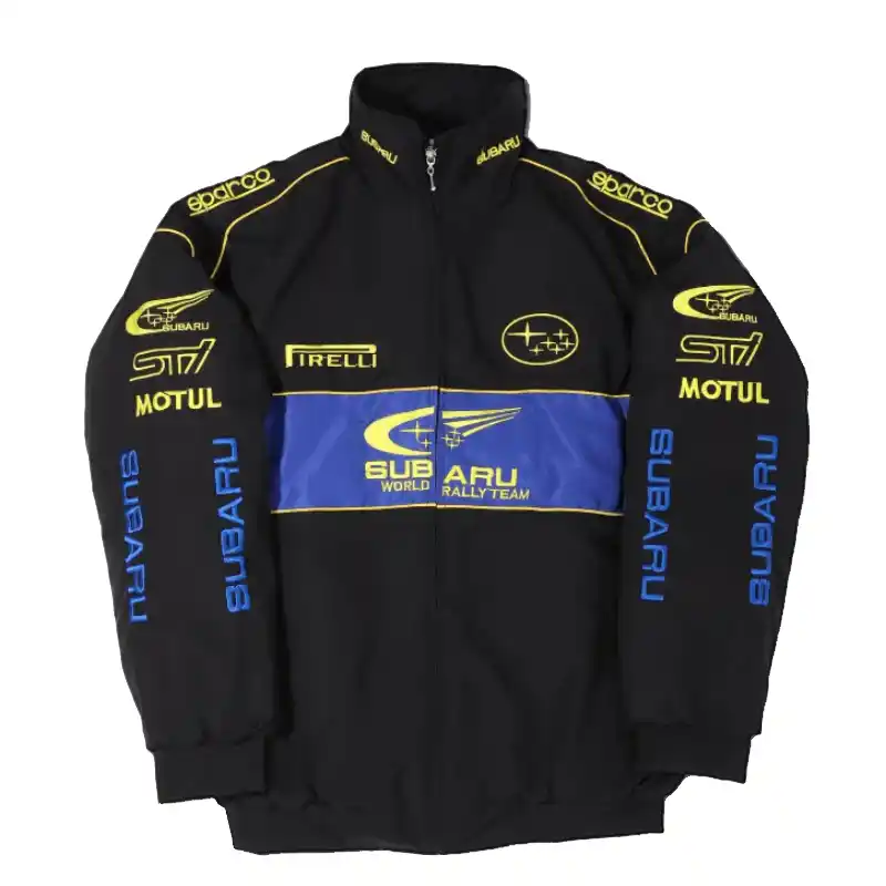Vintage Racing Jackets Black