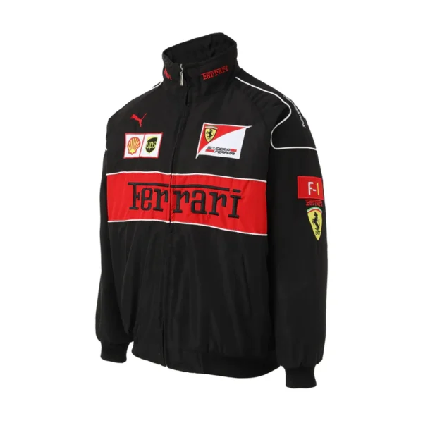 Vintage Racing f1 Jacket Black - Image 2