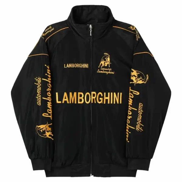 Lambor Vintage Racing Jacket Black