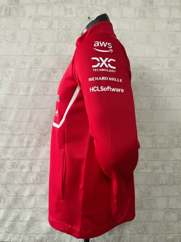 F1 2025 Team Softshell Jacket Red - Image 7