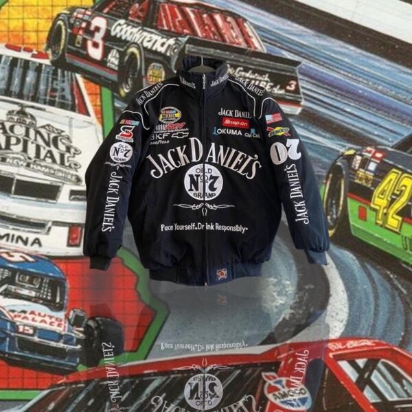 Daniels Vintage Racing Jacket Black - Image 4