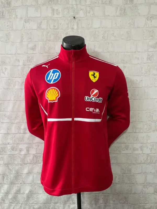 F1 2025 Team Softshell Jacket Red - Image 4