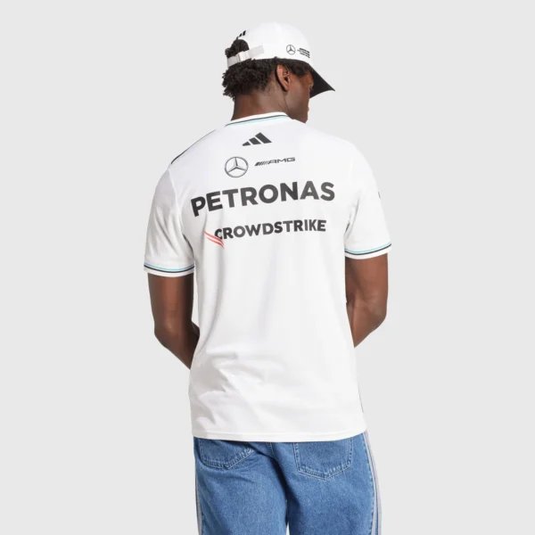 2025 AMG F1 Driver T-shirt White - Image 3