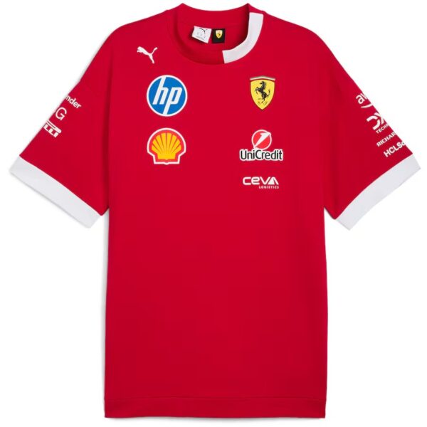 F1 2025 Drivers Oversized T-Shirt Red