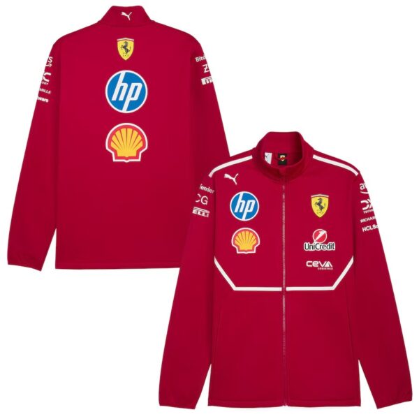 F1 2025 Team Softshell Jacket Red - Image 3