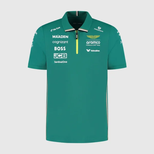Aston Martin F1 Team 2025 Team Polo Shirt