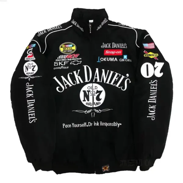 Daniels Vintage Racing Jacket Black