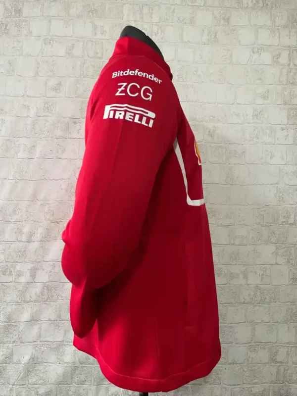 F1 2025 Team Softshell Jacket Red - Image 6