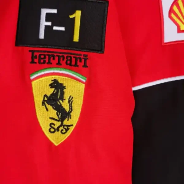 Vintage Racing f1 Jacket Red - Image 7