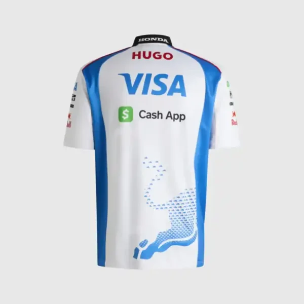 RB 2025 F1 Team Polo Shirt - Image 2